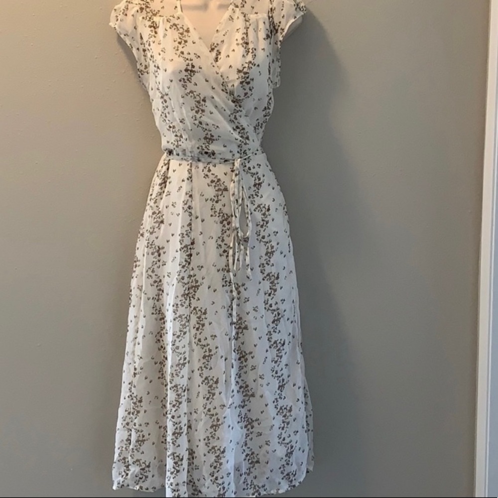 New urban outfitters midi wrap dress